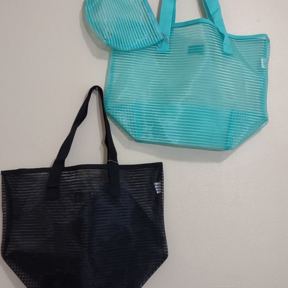 Mint Green Jumbo Tote Bag